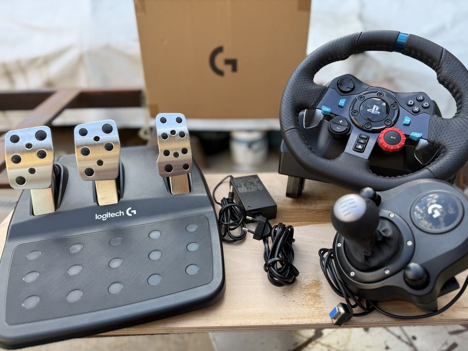 Logitech G29 с ГАРАНЦИЯ + игра The CREW MOTORFEST!!!
