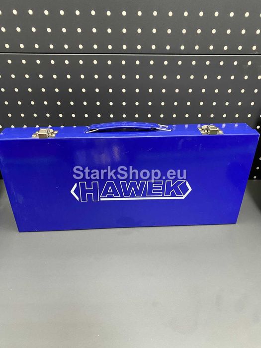 Ударни вложки 27 части 1/2″ Hawek в метален куфар – къси и дълги