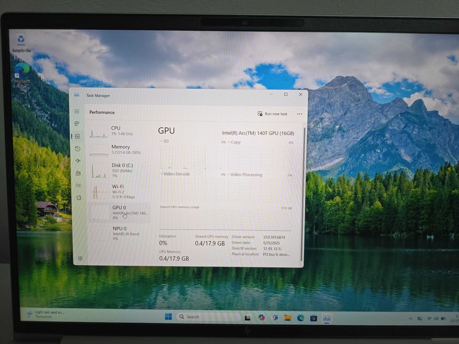HP Elitebook 6 G1i Intel Ultra 7 265H 32GB RAM 1TB SSD Arc 140T 16GB