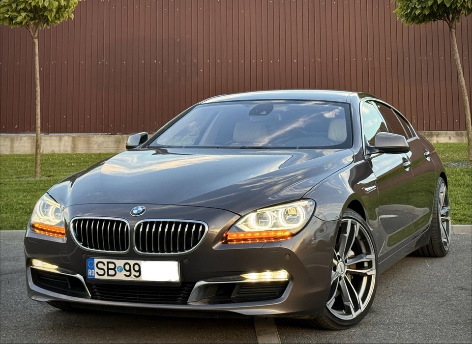 BMW 640D Gran Coupe 2013, 3.0D 313 cp, Euro 5 ,soft clouse,laser,B&O, top !