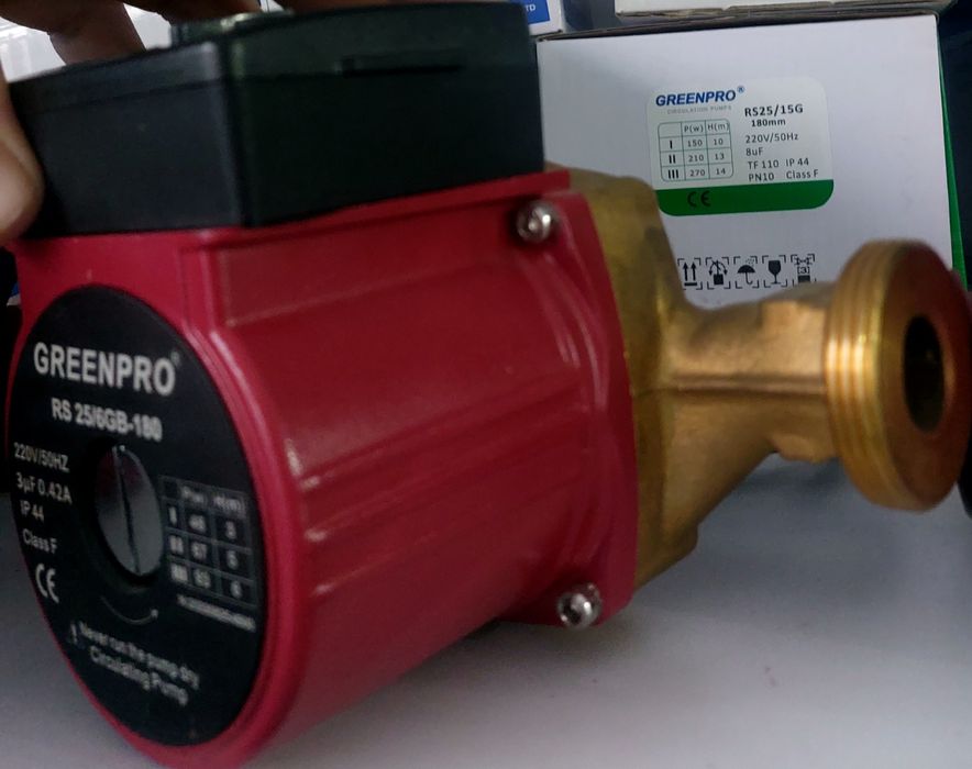 Циркуляционный насос sirkulatsionniy nasos greenpro 15/6 25/6GB latun
