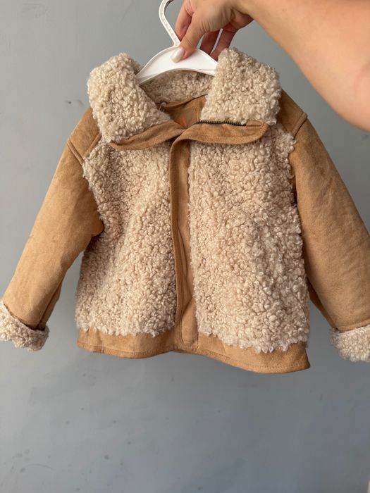 Детско бежово яке ZARA 2-3 г.