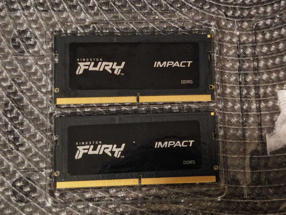 Рам памет за лаптоп Kingston Fury Impact 2x16GB 32GB 5600Mhz DDR5 SO-DIMM