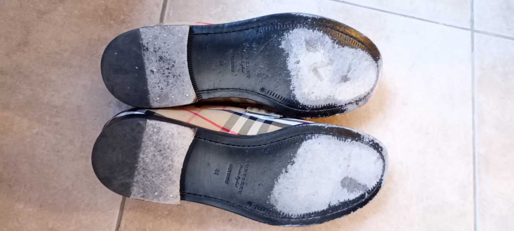 Мъжки луксозни обувки Burberry / Made in Italy/ Предложете цена!