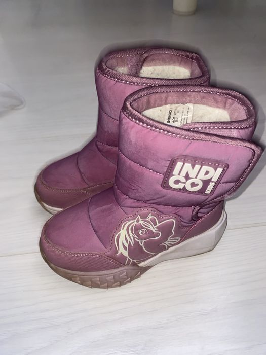Зимние сапоги на девочку Indigo 27 размер