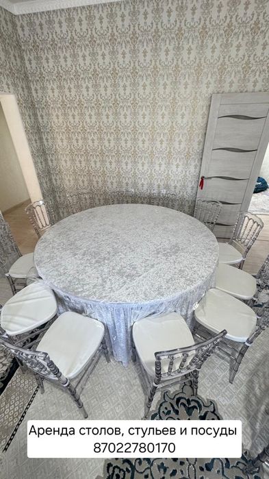 Прозрачные стулья