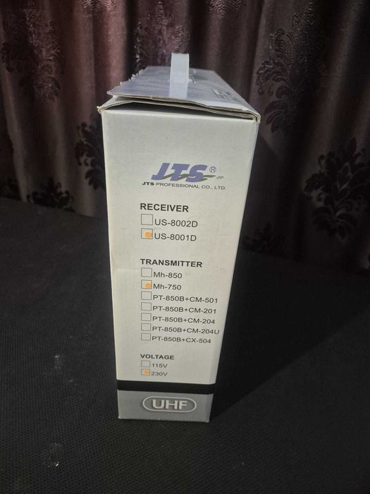 Microfon Wireless JTS US-8001D / MH-750