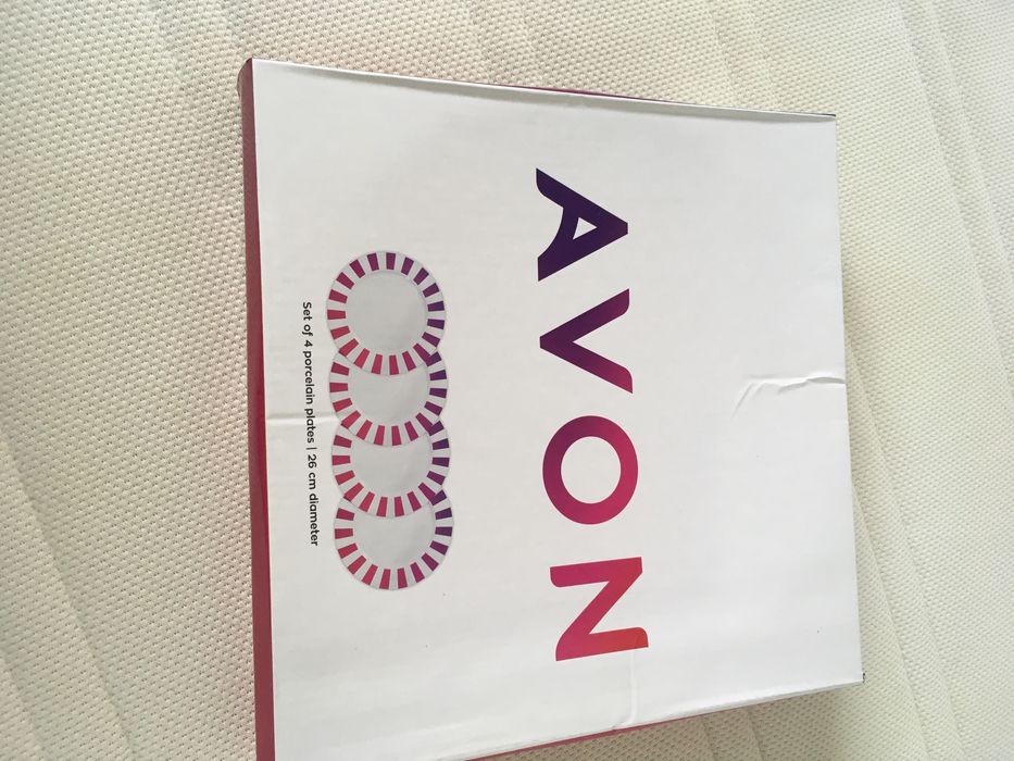 set 4 farfurii Gradient Avon