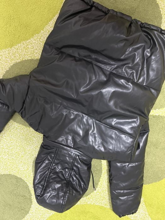 Дамско зимно кожено яке