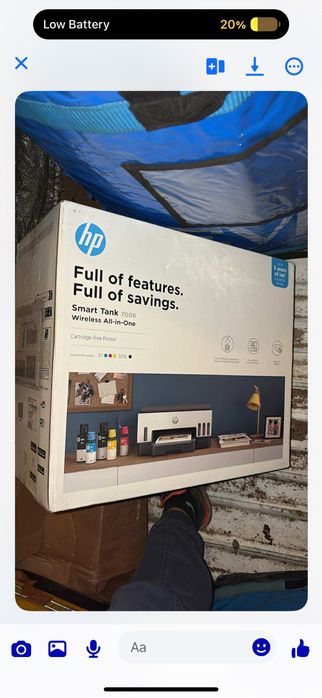 Принтер HP 7008 чисто нов