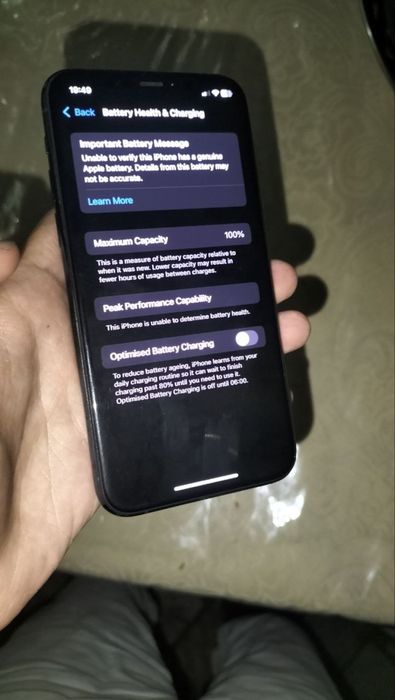 Iphone 11 pro face tru ton bor