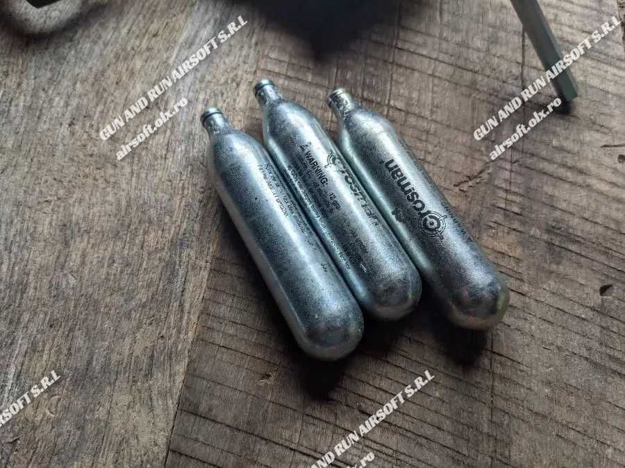 Pistol ~ CU RECUL + (Bile Cauciuc) ~ 20J DE FORȚĂ ~ Pentru Antrenament