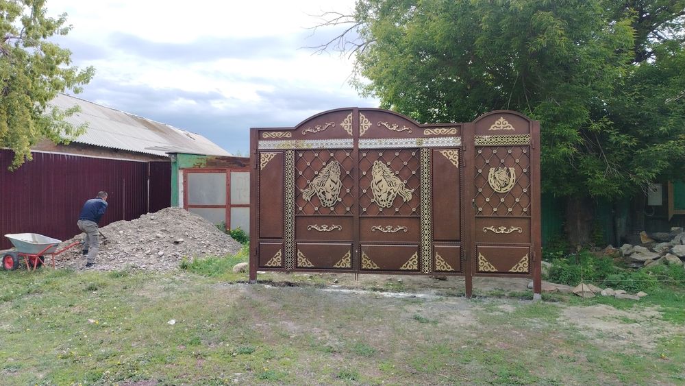 Установка ворот и заборов