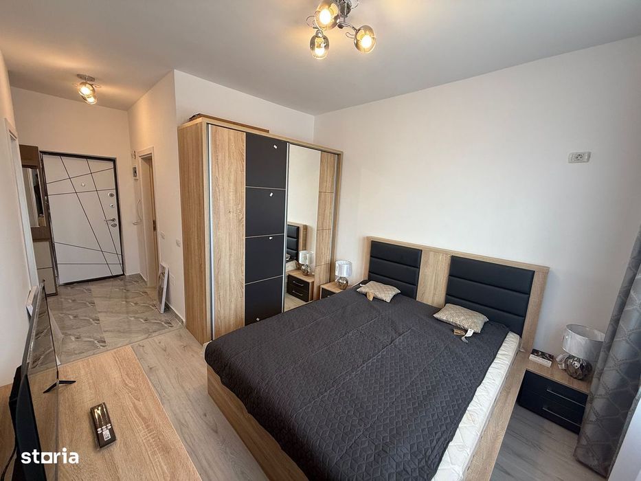 Garsoniera la prima inchiriere in Militari Residence cu AC si centrala