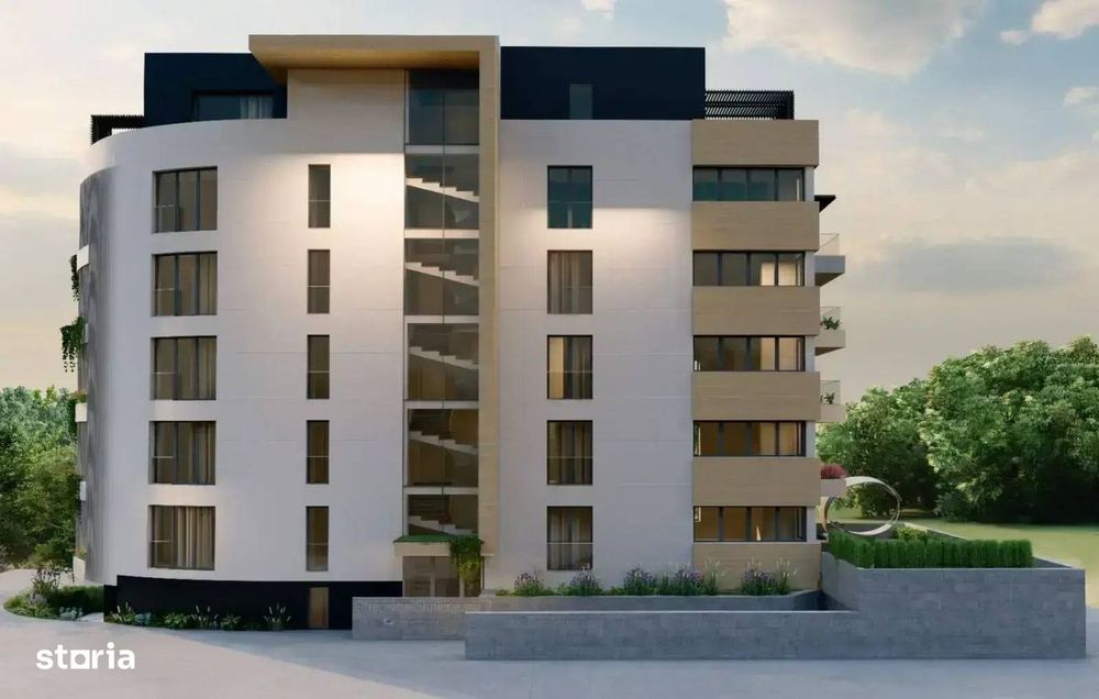Apartament spectaculos sut 95,57mp, 2 camere cu 2 bai, zona Herăstrău — fotografia 2