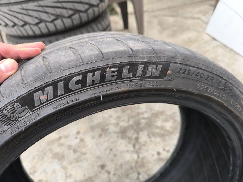 Vand 2 anvelope Michelin pilot sport 4 225 40 18