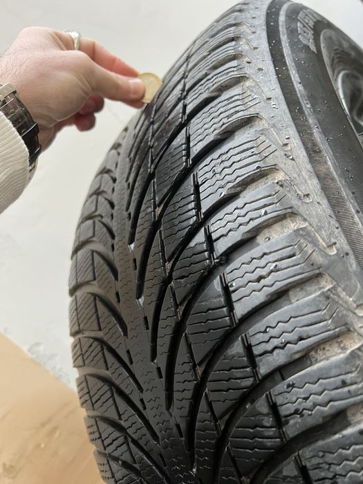 18-ки 5х112 Оригинални джанти Oxigin oxrock с зимни гуми Мишелин255/55