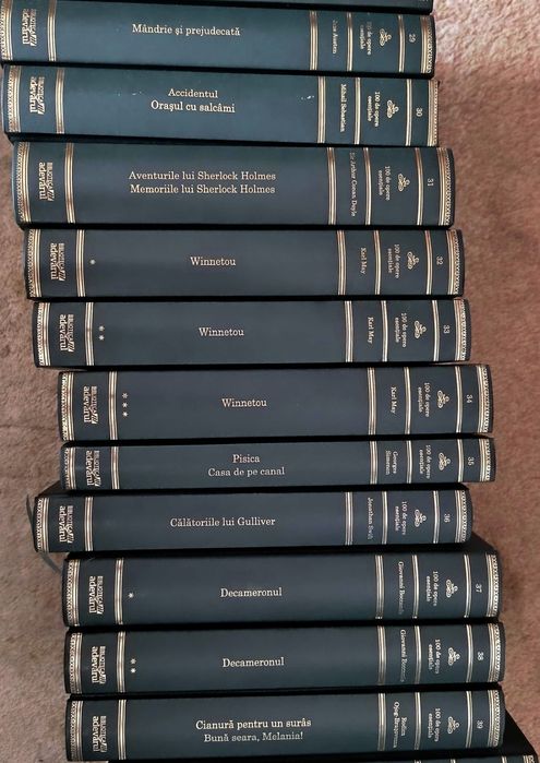 Vand colectia Adevarul 1-100 opere esentiale completa