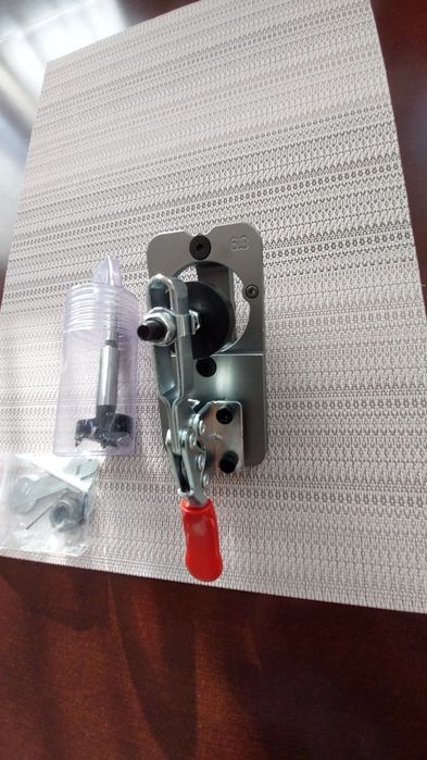 Kit pentru gaurire balamale 35mm.Aluminiu.