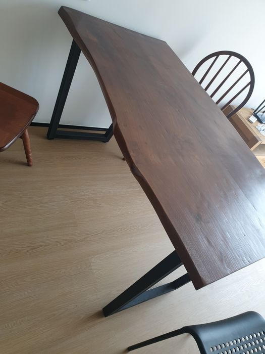 Комод,  тумба, деревянный стол из срубы карагача