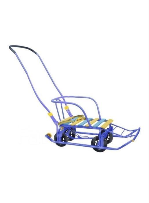 Санки с колесами