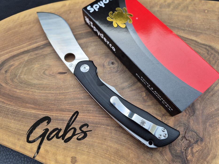 Сгъваем джобен нож Spyderco Subvert С239,светкавично отваряне Flipper
