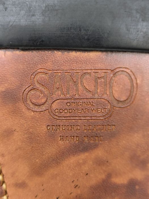 Казаки натуральная кожа