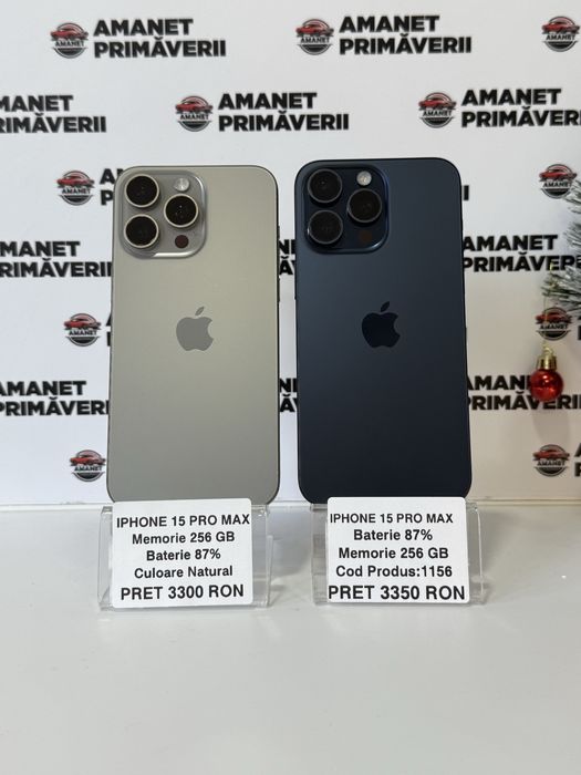 Iphone 15 Pro Max 256 GB GARANTIE