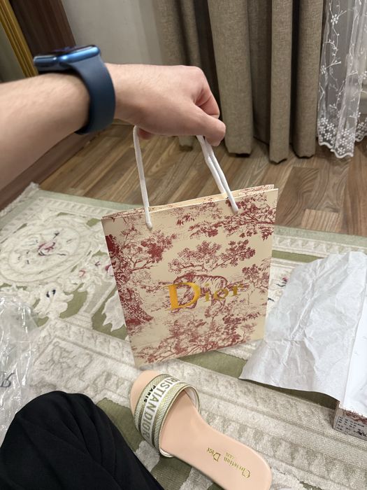 Шлепки dior
