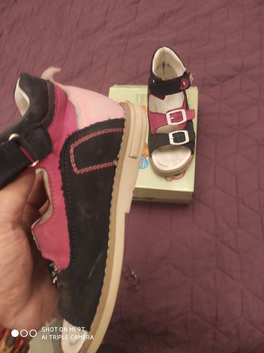 Ортопедические сандалии на девочку