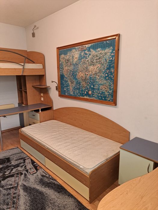 Голямо двуетажно детско обзавеждане