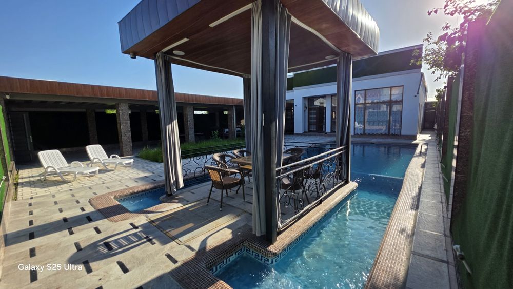 Сдаётся в аренду хайтек дача, паркентский ройона.