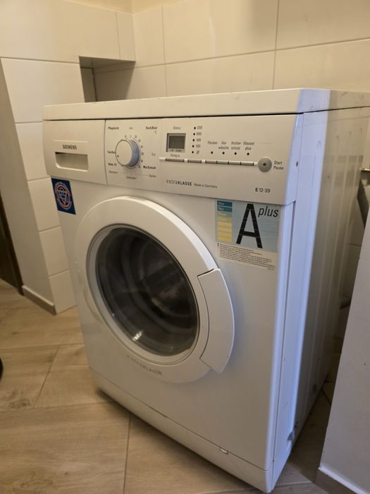 Пералня Siemens extraKLASSE E12-39 – Немско качество, 1200 об/мин