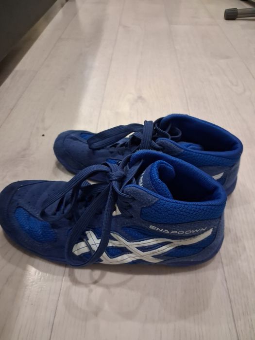 Asics snapoown синие
