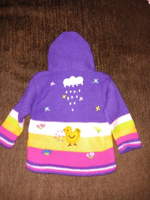 Pulover hand made original Peru