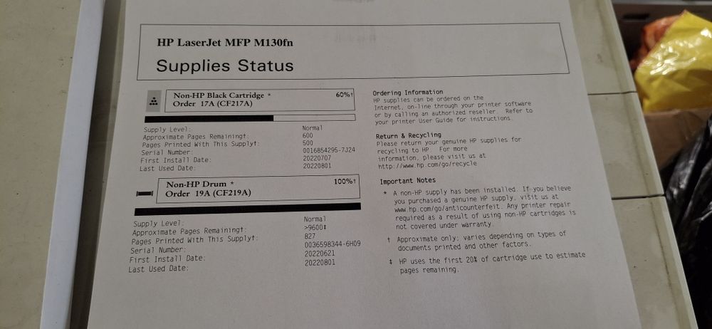 HP Laserjet Pro MFP M130fn