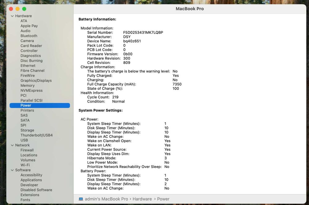 Продавам Apple MacBook Pro 16" 2019 i9/32GB DDR4/512GB SSD/5300M