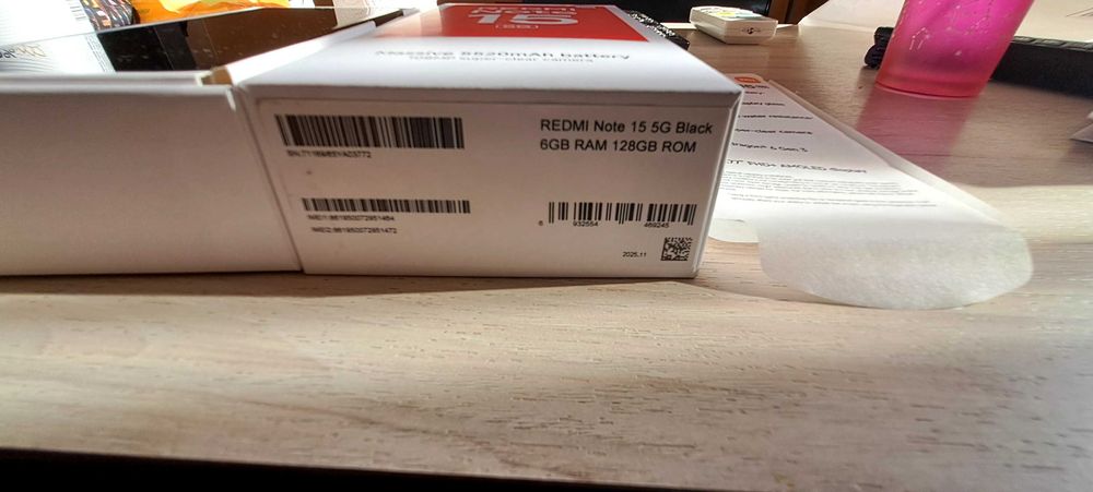 REDMI Note 15 5G 6GB RAM 128GB ROM