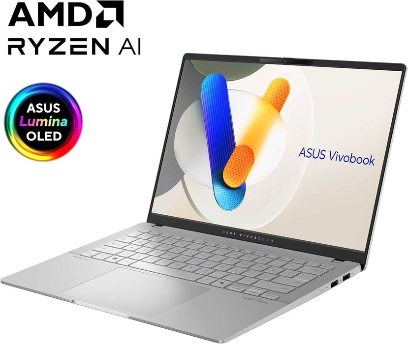 ASUS S14 SIGILAT OLED Ryzen AI 9 HX 370 32GB 1TB SSD Garantie 2ani