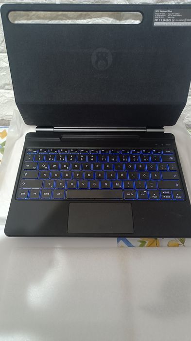 Husă cu tastatură pt. Samsung GalaxyTabS10+/S9 FE+/S9...S7+ (12,4 inci