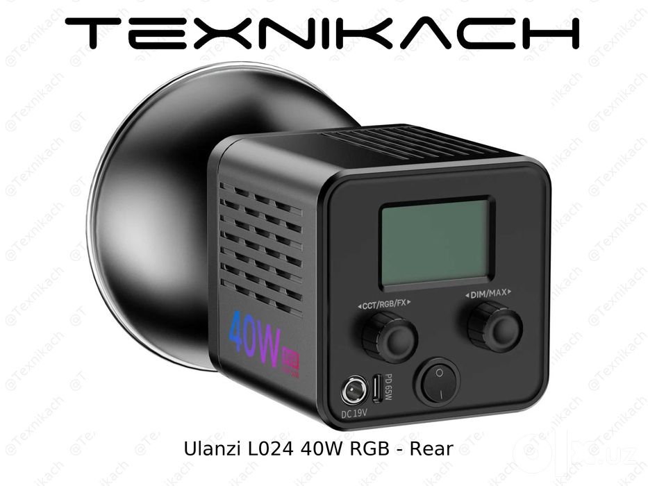 Ulanzi L024 40W RGB • Yetkazib berish • Tekshirib to‘lash