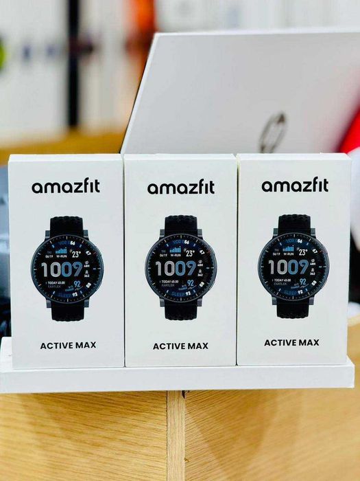 Amazfit Active Max Умные Спортивные Часы с AMOLED. Есть доставка