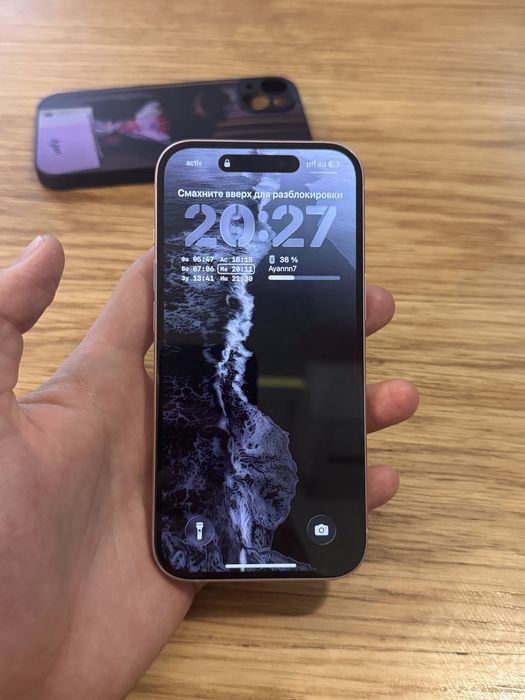 Айфон 15 “СРОЧНО ПРОДАЮ, бүгін алсаң — скидка бар”