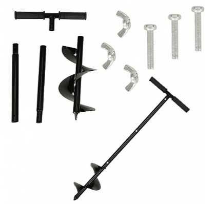 Ръчно свредло за бързо и лесно правене на дупки в почвата