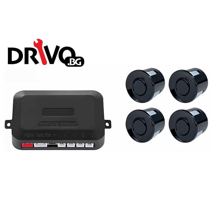 Гаранция! Нов Висококачествен Комплект за Парктроник с 4 Сензора