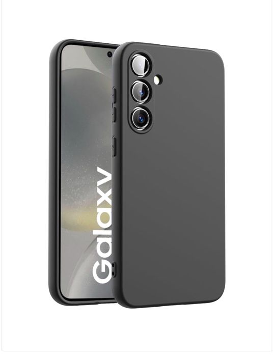 Husa Silicon Clara Neagra Samsung S21/S22/S23/S24/S25 PLUS Ultra