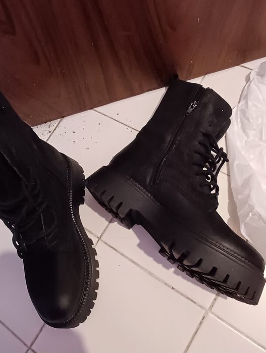 Боти естествена кожа