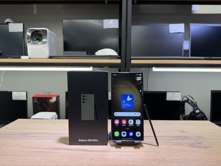 Samsung S23 Ultra, 12/512 GB, Green, полный комплект, 1622/А10