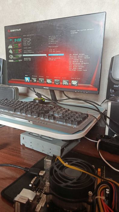плата biostar h110 + cpu g4400,  2 ta bir xil