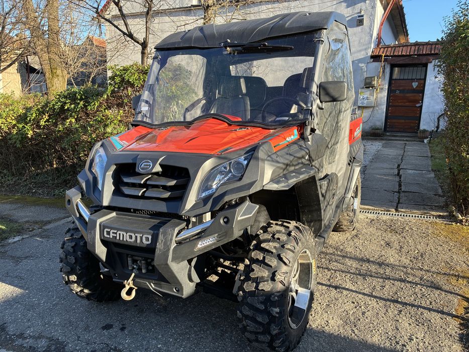 utv atv cf moto  4x4- schimb cu spring
